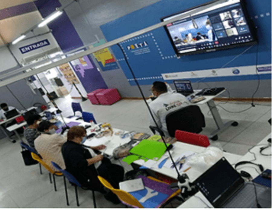 Tecnología + navidad = interacción creativa 