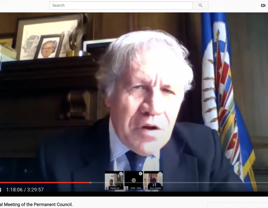 May 14, 2020. Permanent Council of the OAS via Youtube Live