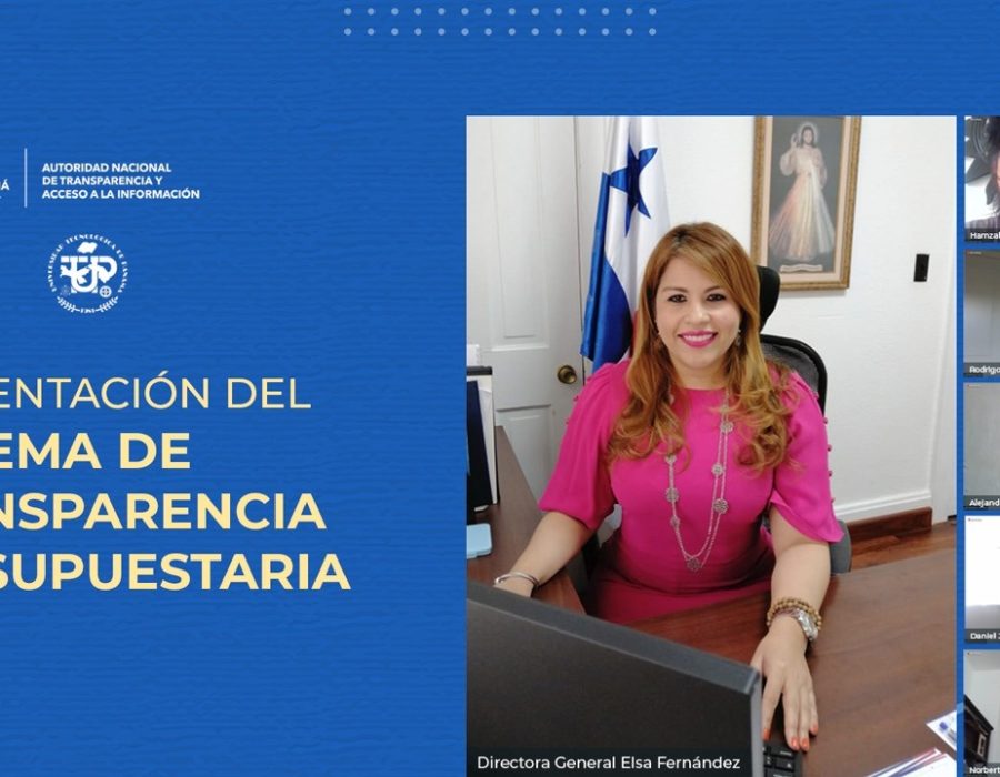 Palabras de Apertura por la Directora de ANTAI, Elsa Fernández-. (Pieza gráfica cortesía de ANTAI)