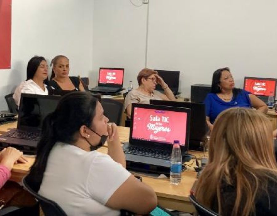 Las mujeres recibirán capacitaciones en temas de tecnología, emprendimiento y prevención de violencia, entre otras.