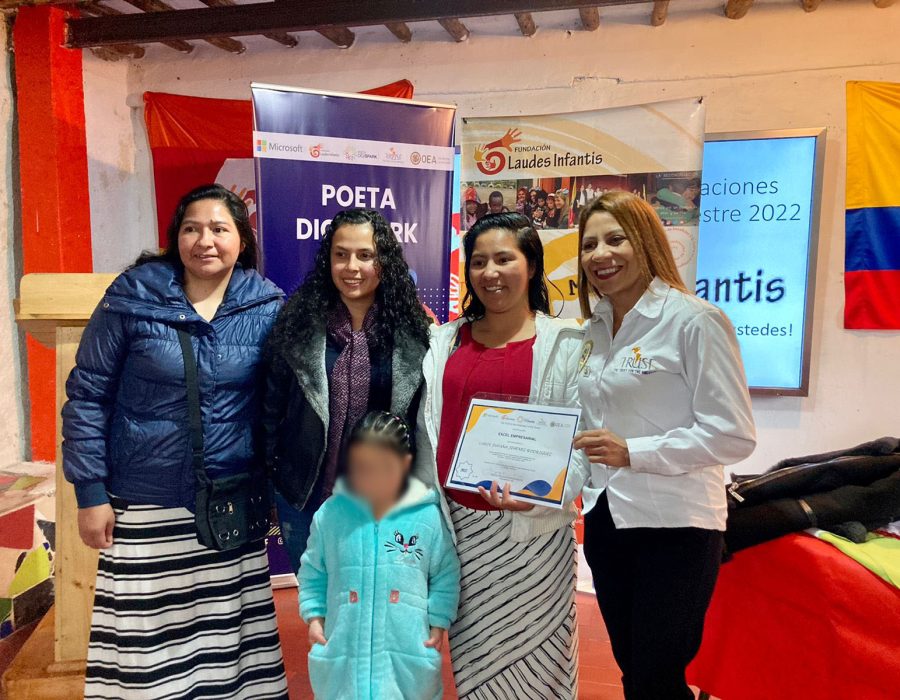 <strong>Fundación Laudes Infantis celebró graduación de 70 personas de </strong><strong>POETA DigiSpark </strong><strong>en Colombia</strong> 