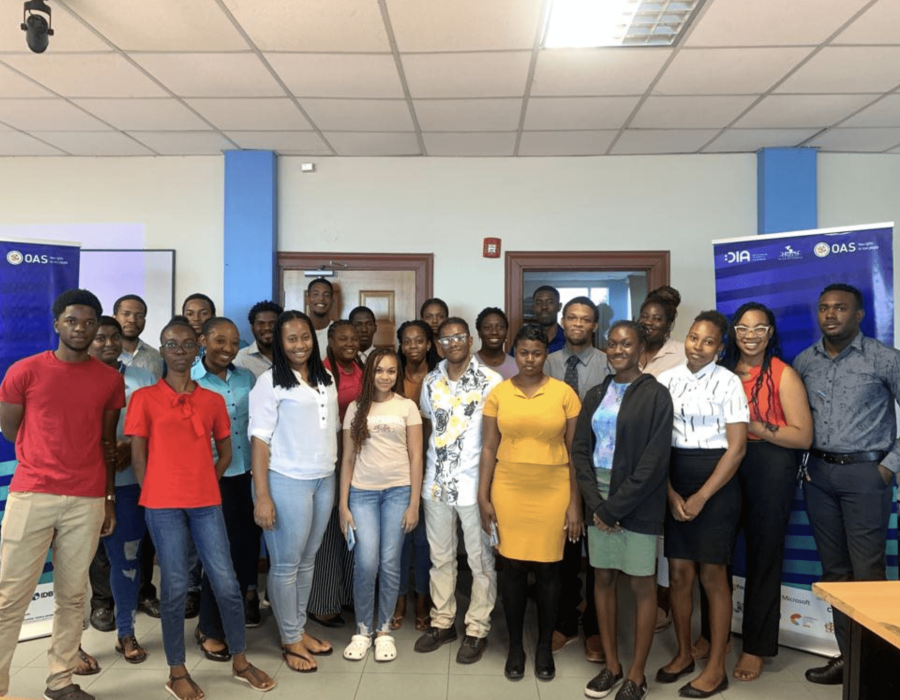 DIA Team Presents the JET Project Jamaica Training Curriculum to Upskill Jamaican Youth in On-Demand Digital Skills 