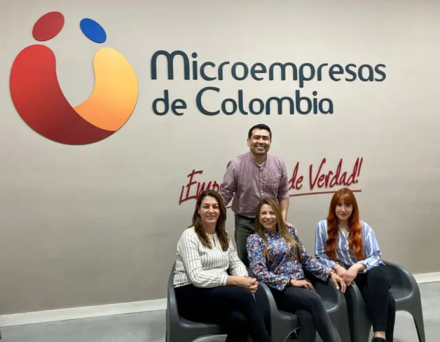 Microempresas de Colombia recibieron visita del equipo de The Trust for the Americas